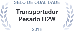 Selo de qualidade Transportador Pesado B2W 2015