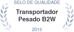 Selo de qualidade Transportador Pesado B2W 2015